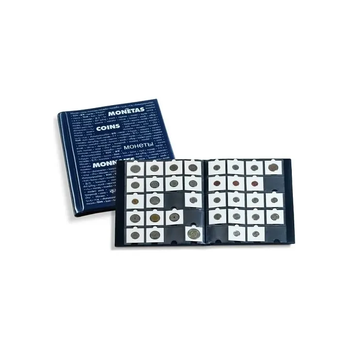 Álbum para 200 cartones de monedas