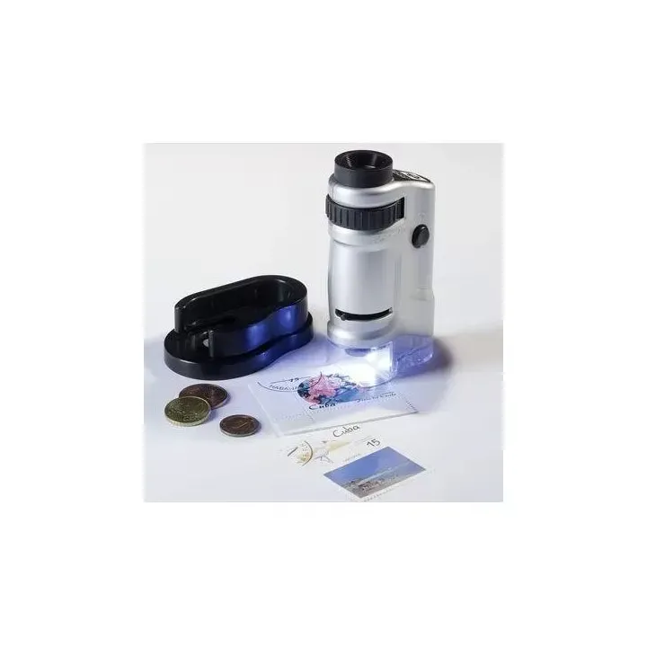 Microscopio de bolsillo 20x