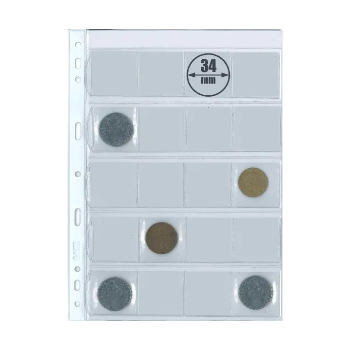 Hojas para monedas SAFI