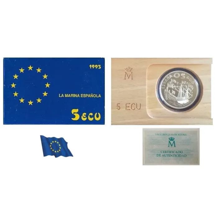Moneda 5 ECUS 1995 España