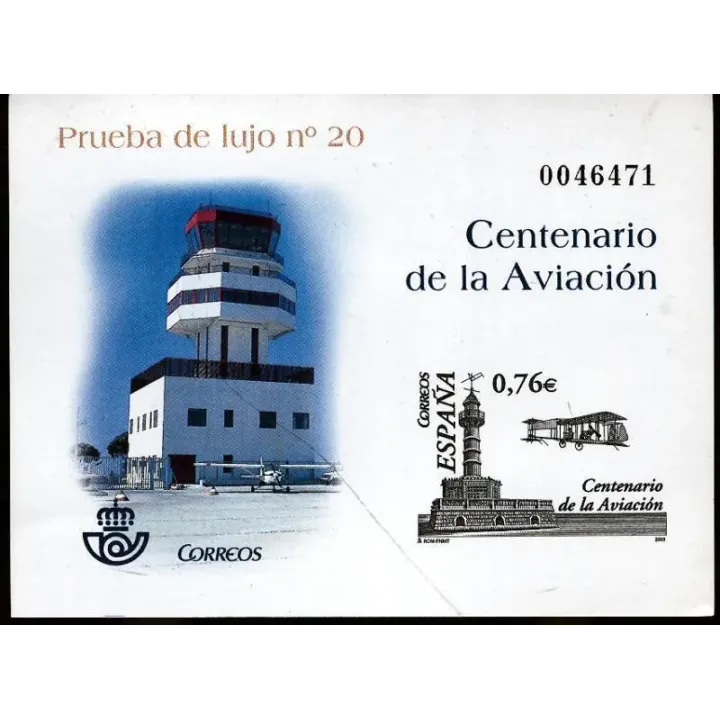 Prueba de lujo N 20 CENTENARIO DE LA AVIACIÓN