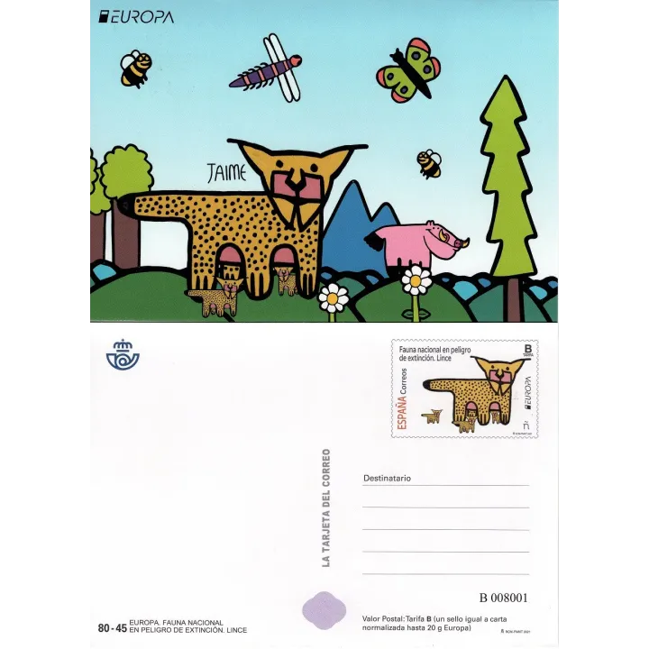 Enteros Postales del 2021