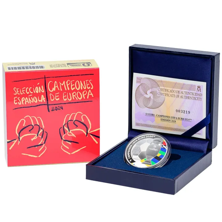 Moneda Campeones de Europa 2024